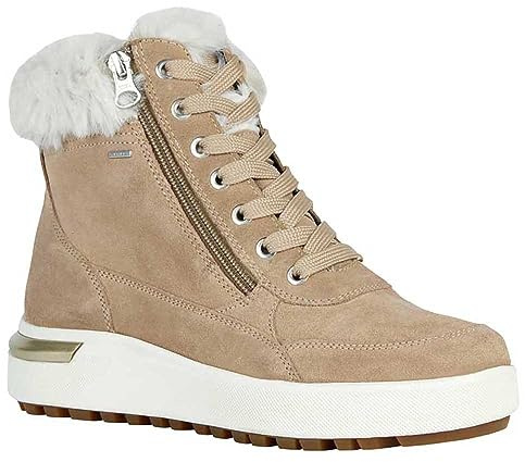 Geox Mädchen D Dalyla Abx Ankle Boot, Lt Sand, 39 EU
