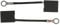 vhbw 2x escobilla 19 x 15 x 5,5 mm compatible con Einhell BWS 230/3 herramientas, amoladora angular