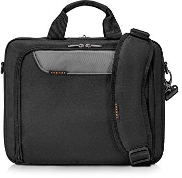 Everki Advance ECO Laptoptasche 16 Zoll, Umhängetasche Notebook, Schwarz, 14 Liter