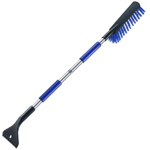 Eisbürste Auto Schneebesen Teleskop Schneebürste Winter Schneefräse Schneefräse Auto Schneeräumer Schneeräumer Auto Schneeräumer Ohne Haarrotation für Fahrzeuge