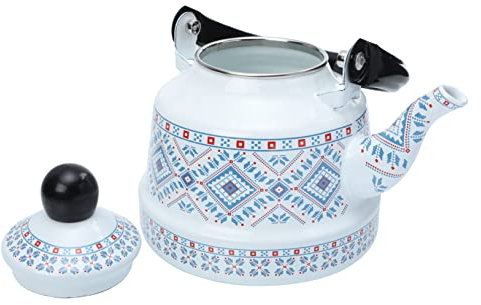 LeGDOr Teekanne, Emaille-Topf, Edelstahl, Heizung, Japan, tragbarer Wasserkocher