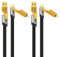 Bettinay 2PCS Multi Charger Cable 4 in 1 Fast Charging, Dual Head Type c Data Usb 4 in 1 Fast Charging 65W