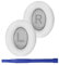umvowuxa Cuscinetti auricolari di ricambio compatibili con cuffie Bose 700, in morbida pelle Protien (bianco)