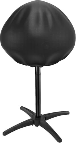 HENGBIRD Grillabdeckung Wetterfest,Grill Abdeckung Wetterfest,Grillhaube Wetterfest,Kugelgrill Abdeckung,Elektrogrill Grillabdeckung Mit Standfuß,Weber Grill-Regenschutz für GGR50B, GF03320GM usw