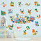 Thingehoy Wandtattoo Kinderzimmer Junge Mädchen, Wandaufkleber Kinderzimmer, Anime Wandtattoos Aufkleber Kinder Wandsticker, Wall Stickers Kids Bedroom, Wanddekoration