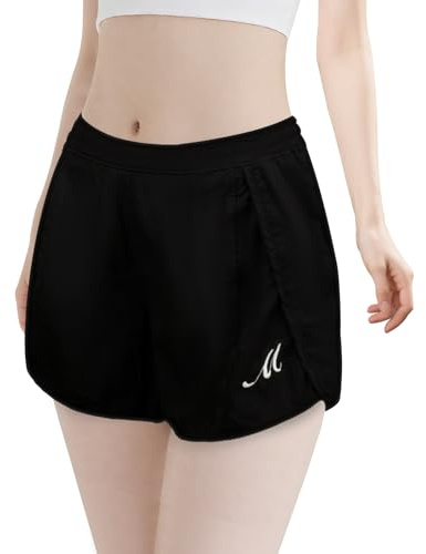 Zzxlw Girls Running Shorts Kids Athletic Black Pink Purple PE Gym Shorts | Tennis Trainer Summer Sports Shorts Casual Beach Pants 140 150 160