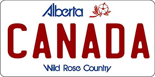Alberta Kanada Foto Nummernschild Nummernschild 15,2 x 30,5 cm