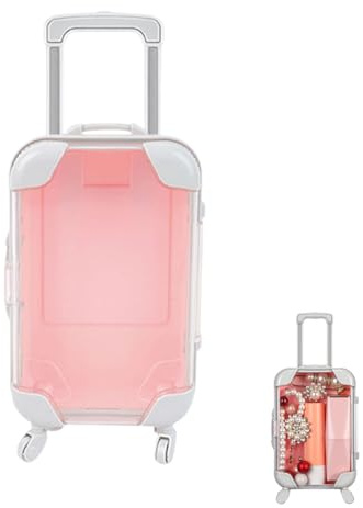 WeddHuis Reise Geschenk Miniatur Reisekoffer, Urlaubskasse Spardose für Geldgeschenk Reise, Geldkoffer als Geschenk für Urlaub.