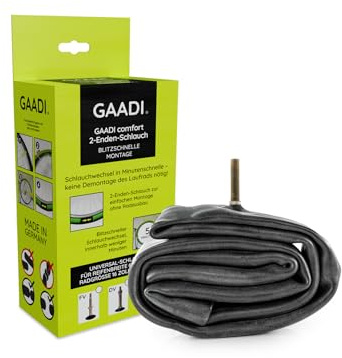 GAADI Comfort (16-29) Fahrradschlauch (AV/Schrader) 37-57mm