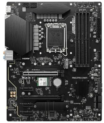 motherboard Fit For MSI PRO Z790-S WIFI for Core I7 14700K 13700K 12400F LGA 1700 for CPU I5 DDR5 M.2 ATX
