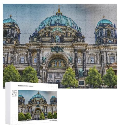 500 PCS Puzzles Für Teenager Berlin Cathedral Germany Puzzles Für Erwachsene, Familienspiel, Analyse Und Logik, Stressabbau, Geschenke 500 PCS