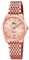 Lotus Montre Femme Analogique Montre Quartz Minimalist Bracelet en Acier inoxydable cuivre or rose UL18478/2