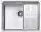 JASSFERRY Évier de cuisine Cuve simple, Acier Inoxydable, sous comptoir, avec crépine 540 x 440
