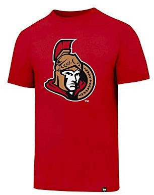 '47 Brand NHL Ottawa Senators Knockaround Club Tee T-Shirt Mens Forty Seven (L)