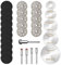 30Pcs Cutting Wheel Discs with 5 Mandrels, GOXAWEE Mini Rotary Tool Accessories Sets with HSS Circular Saw Blades, Diamond Cutting Discs, Resin Metal Cutting Wheels for Wood Stone Metal Cutting
