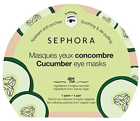 Sephora Collection Natural Cucumber Eye Masks