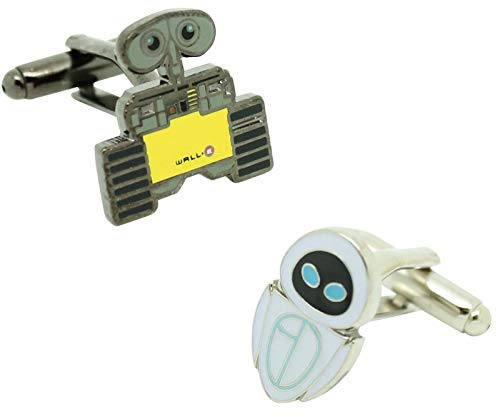 MasGemelos Manschettenknöpfe Wall-E und Eva Cufflinks