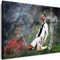 Myartstyle - Bilder Cristiano Ronaldo Fußball 70 x 50 cm Leinwandbilder Xxl - 1 Teilige Wandbilder Kunstdrucke w-a-2031-8
