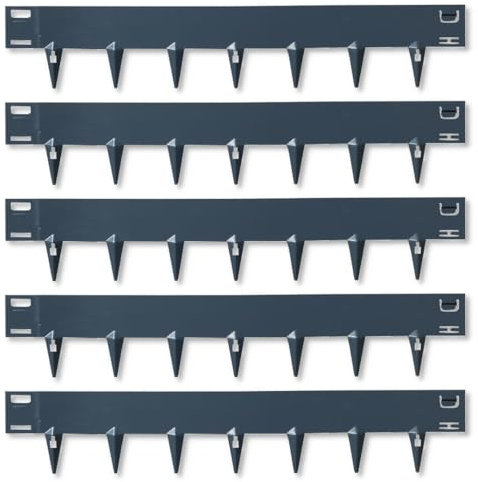 CORE EDGE Lawn Edging | Flexible Decorative Steel Edging Garden Border Edging Lawn Edging Strip Garden Border with a 100mm face height (Anthracite)