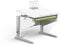 moll Winner Compact Classic Kinderschreibtisch höhenverstellbar | mitwachsend & ergonomisch mit neigbarer Tischplatte & gerundeten Ecken | Schreibtisch ideal für Schulkinder | Made in Germany