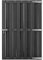 vidaXL Gartentor WPC 100 x 150 cm Grau