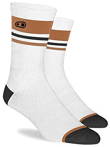 Crankbrothers Crank Brothers Socken weiß-braun-schwarz L/XL Werkzeuge und Zubehör, Mehrfarbig, EU 42-47