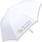 iX-brella XXL Stockschirm Fiberglas Golf Automatik Weiß Mr. & Mrs. verschnörkelte Herzen personalisiert mit Nachname
