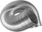 Vent Systems Tuyau flexible rond en aluminium DN 125 mm x 3 m de long pour chauffage et refroidissement, climatisation, sèche-linge, ventilateur d'extraction