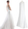Custodia Porta Abito da Sposa 72 Traspirante Custodia Porta Abiti Copriabiti Antipolvere per Abiti da Sposa, Abiti da Sera, Cappotti, Traspirante, Antipolvere 180 x 80 x 22cm (Bianca)