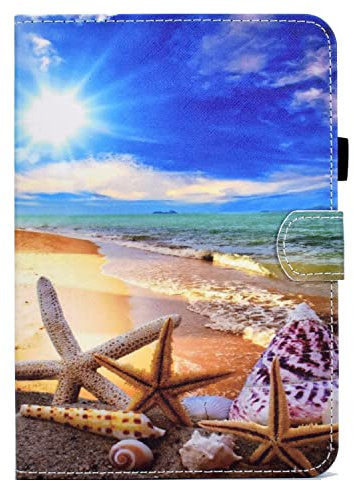 Bspring Funda Compatible con Nuevo iPad Mini 6ª Generación 8.3 2021- Antichoque Magnético Funda para iPad Mini 6 8.3-Inch con Auto-Sueño/Estela,Cielo Azul