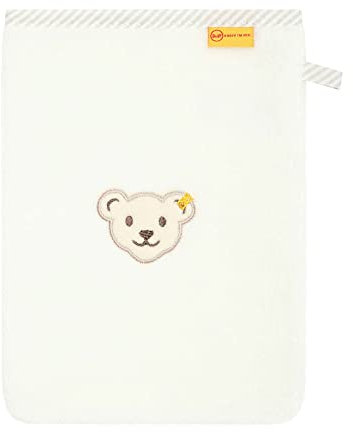 Steiff Unisex Kids Mini Basic Waschlappen, Cloud Dancer, One Size