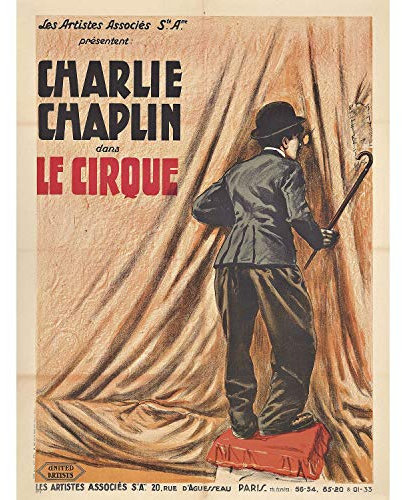 Fabulous Plakat Altes Französisch Movie Poster Circus Kino Retro Vintage 91x121cm