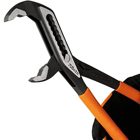 Beta 1048N 6 Inch Slip Joint, pinza scanalata, acciaio al cromo vanadio, manici antiscivolo in PVC, capacità ganasce 31-36 mm