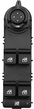 GEEANDLY Interruttori a pulsante per auto Pulsantiera Finestra 156106392 156093398 156095708 Compatibile con Alfa Romeo Giulietta 940 2010-2019