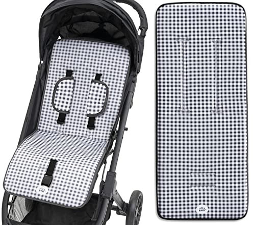 Colchoneta Silla Paseo Universal Transpirable verano,Cojín Silla de Paseo para el Cochecito y Asiento de Carro (14)