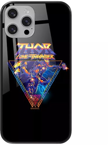 ERT GROUP mobile phone case for Apple Iphone 13 MINI original and officially Licensed Marvel pattern Thor 003 made of hardened glass, optimally adapted to the mobile phone, protective cover