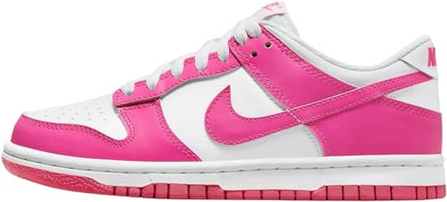 Nike Free RN 2018 - Tenis de Correr para Hombre, Blanco láser Fucsia, 7 Big Kid
