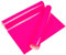 VINYL FROG Heat Transfer Vinyl Roll HTV Vinyl - 30.5x155cm Neon Rose Pink Iron on Vinyl for T-Shirts, Heat Press Vinyl for DIY Craft Designs
