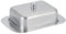 Stainless Steel Butter Dish with Lid and Handle - Countertop Butter Storage Box with Covered Butter Tray