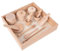 Luwecf 14Pcs Holz Sensorischen Bin Werkzeuge Transfer Arbeit mit Holz Box Sensorischen Tisch Werkzeuge