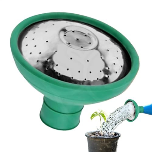 Doccetta di ricambio per annaffiatoio, doccetta di ricambio per annaffiatoio, beccuccio di ricambio in acciaio inox per annaffiatoio e doccetta a scatto per tutti gli annaffiatoi di dimensioni