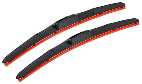 QCxMpC Essuie-Glace Avant pour Peugeot 406 Coupé (1995-2004), Lave-Glace, Pare-Brise, Gel de silice, Accessoires (Droite)