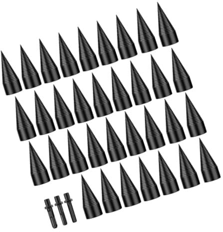 Gadpiparty Wood Splitting Drill Bit High Steel Cone Bit for Electric Drill Home Farm Use