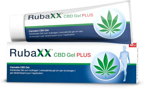 Rubaxx® CBD Gel PLUS [160 ml] - NEUE STARKE Dosierung mit 1080mg CBD - PLUS-KOMPLEX mit 3-fach-Aktiv-Prinzip