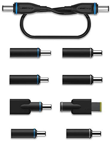 omnicharge | Omni 20 Zubehör, Laptop DC Output & Input Tips
