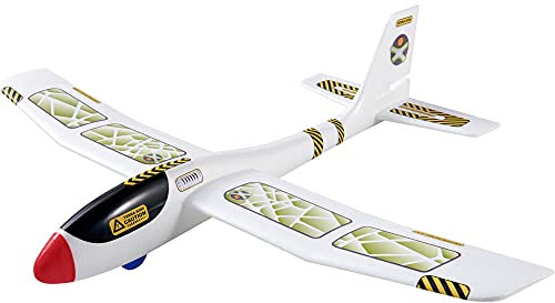 HABA Terra Kids Maxi-Wurfgleiter – großes Gleitflugzeug für Kinder ab 8 Jahren, mit Looping-Funktion & Top-Flugeigenschaften – 1303521001
