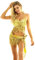 Freebily Damen Bauchtanz Kostüm Sexy Quaste Pailletten BH Oberteil Hüfttuch Rock/Shorts Gürtel Glitzer Tanzkleidung Pole Dance Outfits Gold Einheitsgröße