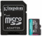 Kingston Technology 128GB micSDXC 170R A2 U3 V30 S Pack+ADP