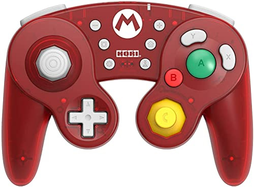 Hori - Battle Pad Inalámbrico Mario (Nintendo Switch)