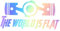 Decus The World is Flat XL 0119 (Oil Slick Hologramm) // Sticker OEM JDM Style Aufkleber